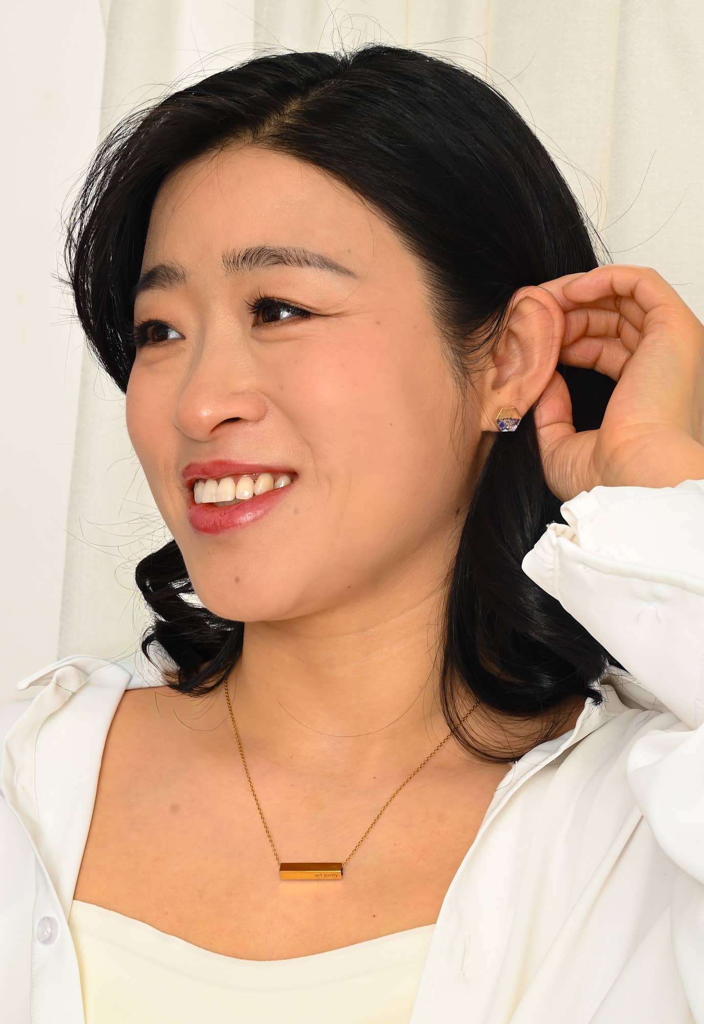 Canopy Stud Earrings – Royal Purple Emperor Stone