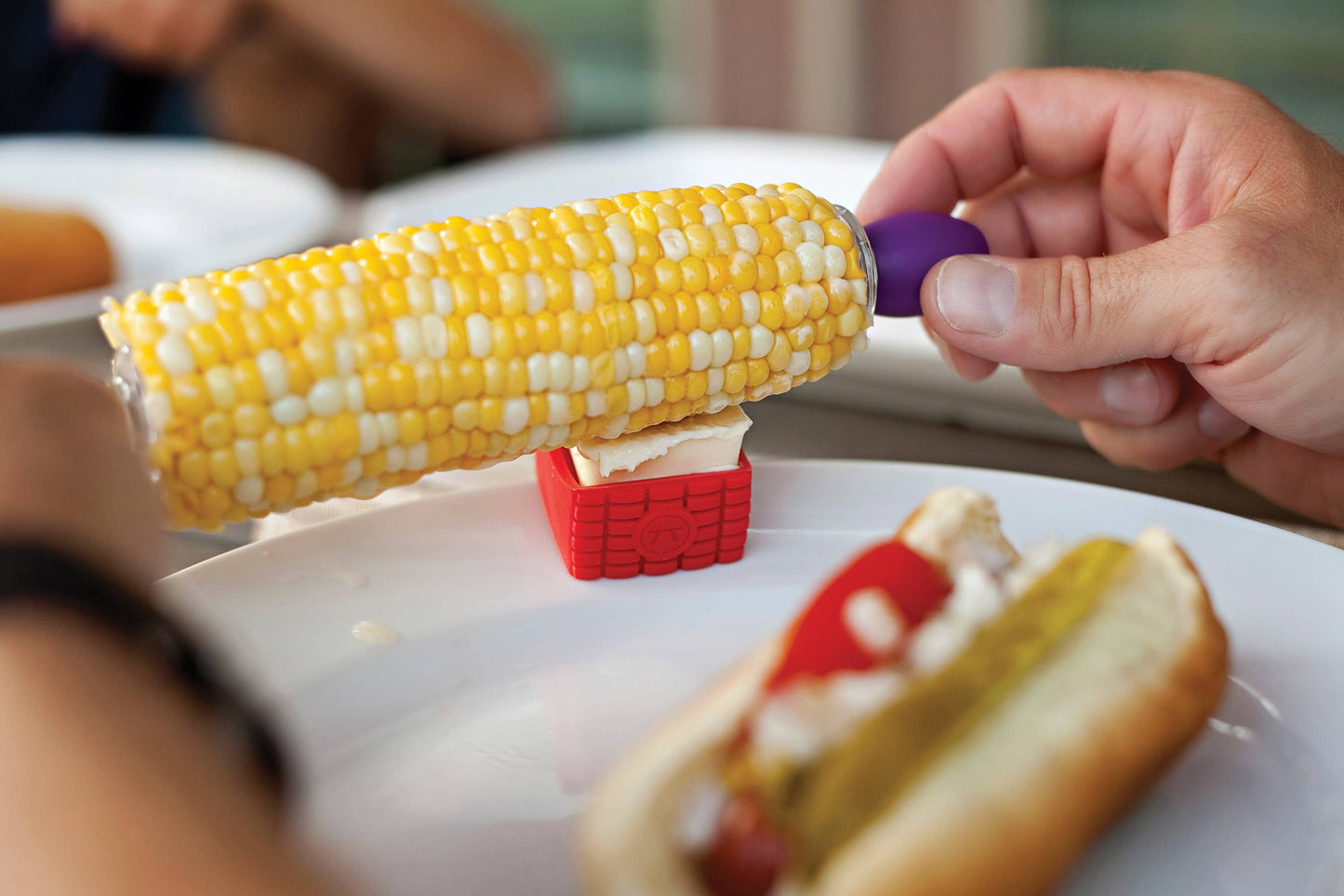 Outset Butter Spreaders for Barbecue, 4-Piece,1.63" x 2.75"
