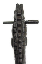 Load image into Gallery viewer, 12 inch Green Alligator / Crocodile Drum

