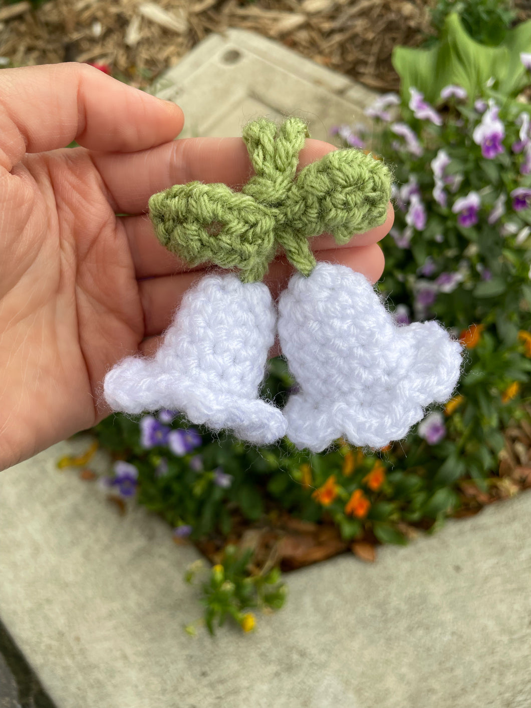 Lily of the Valley Keychain
