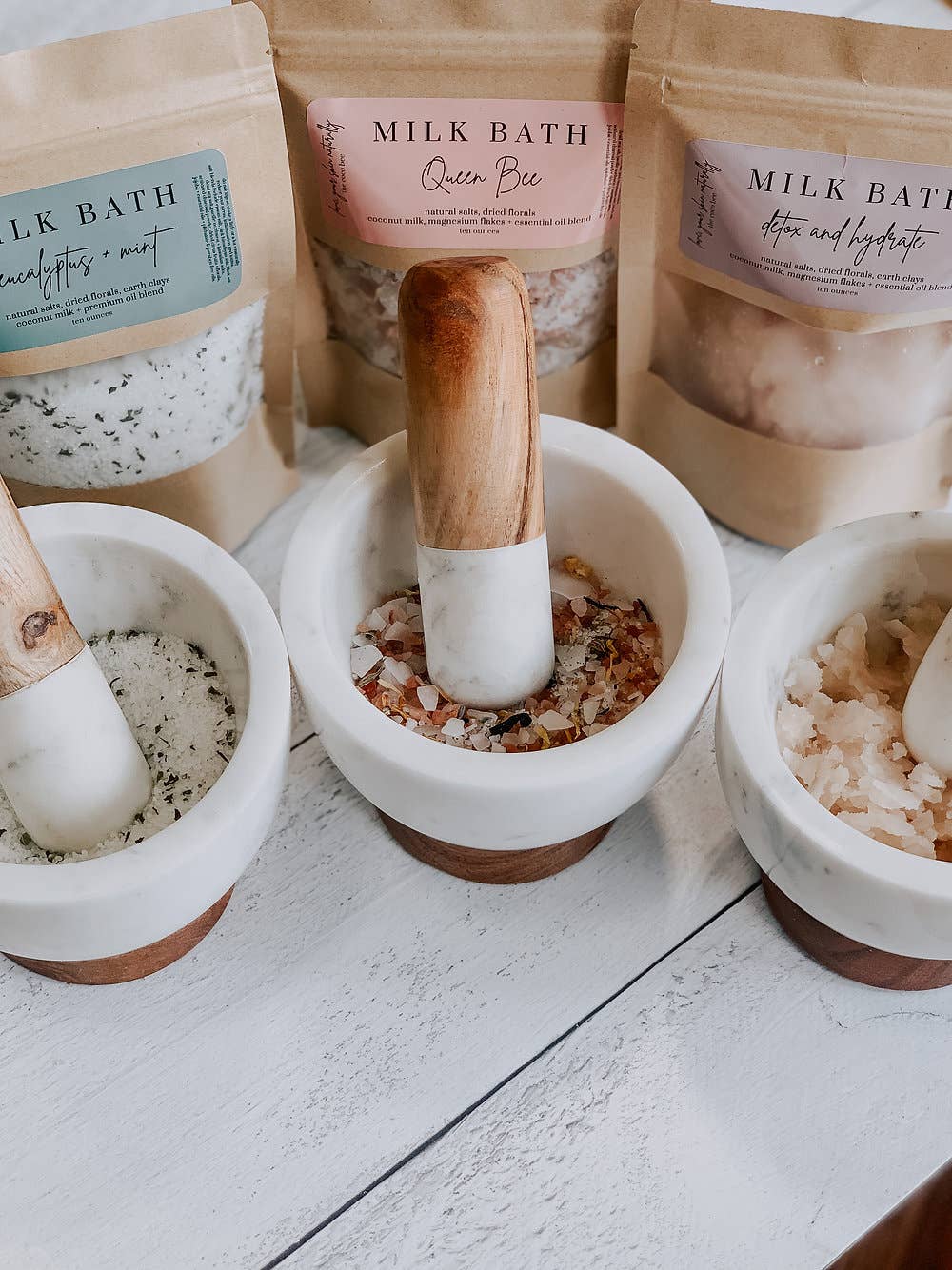 Detox & Hydrate | Coconut Milk & Salt Blends