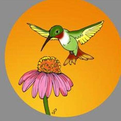 Hummingbird Ornament / Suncatcher