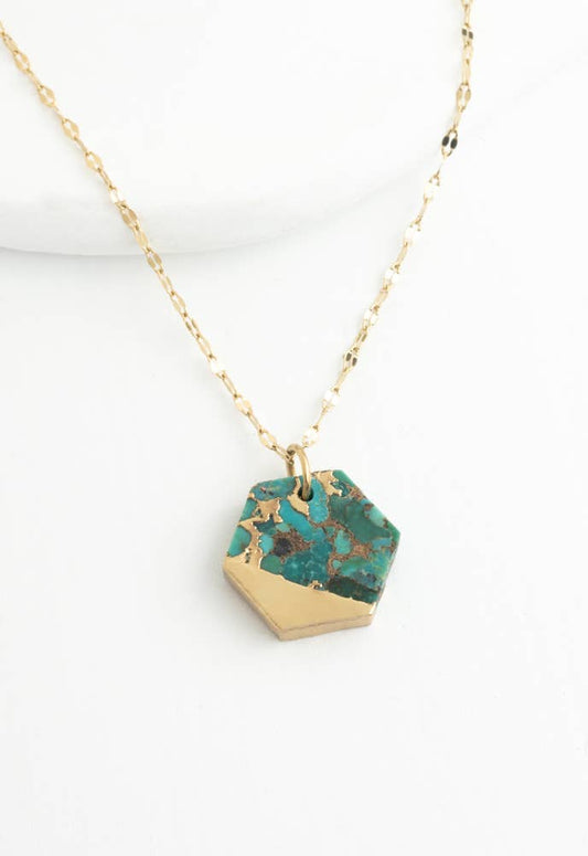 Restored Hope Turquoise Necklace