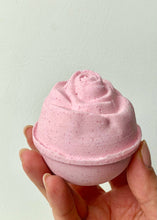 Load image into Gallery viewer, Organic Rose Blossom Bath bomb, Valentine’s Day
