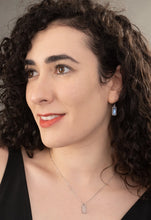 Load image into Gallery viewer, Moonlit Grace Earrings in Gold or Silver &amp; Moonstone
