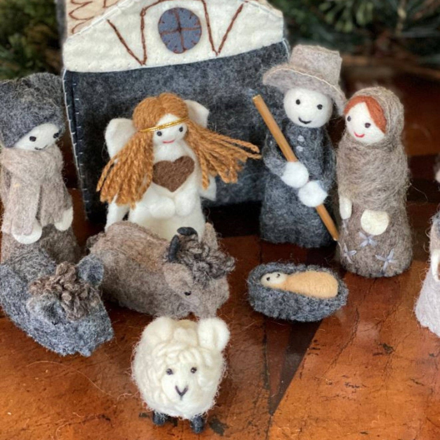 Nativity Handcrafted Felt-12pc