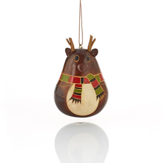 Little Antler Reindeer Gourd Ornament