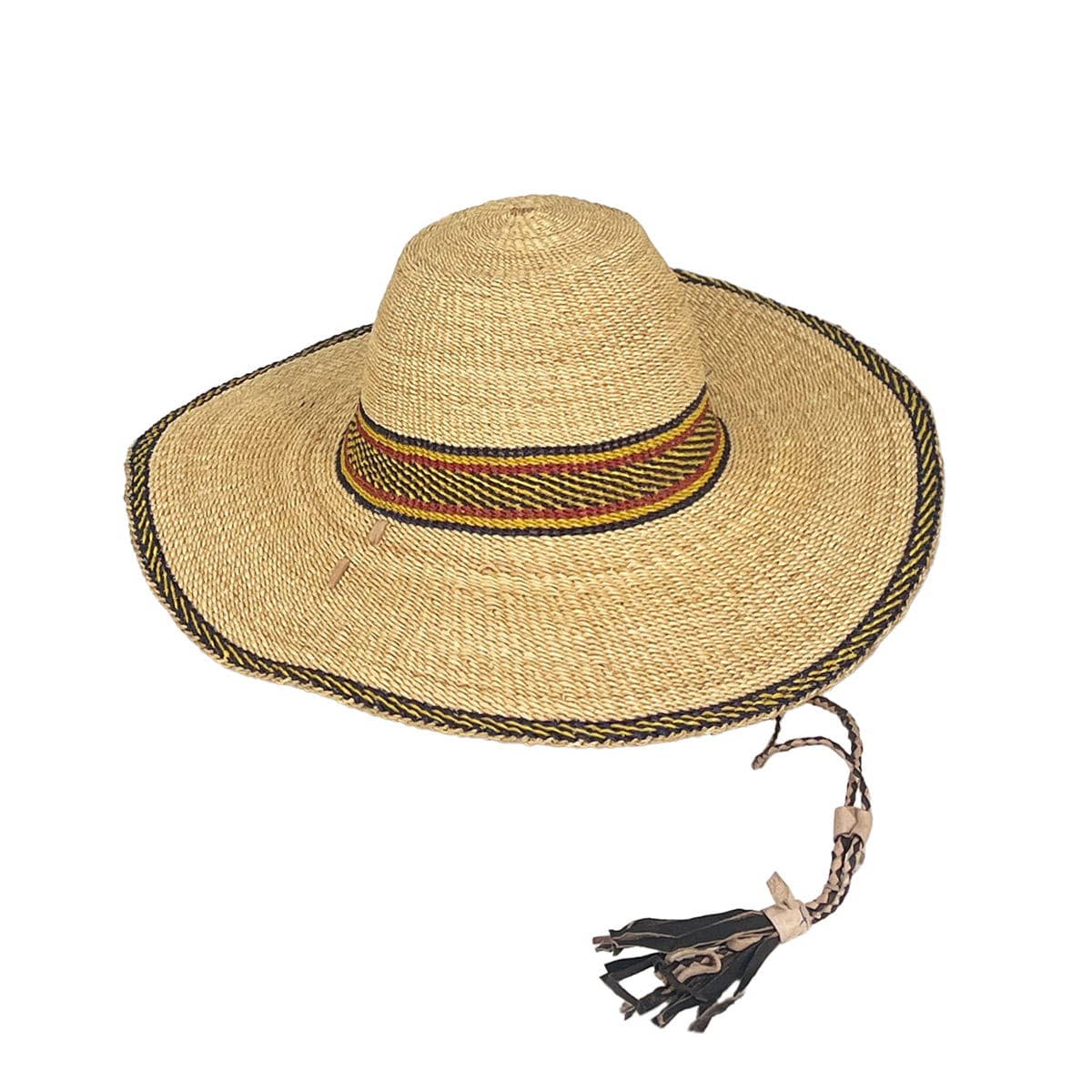 African Bolga Hat PREMIUM QUALITY : Sun Hat (G-170)