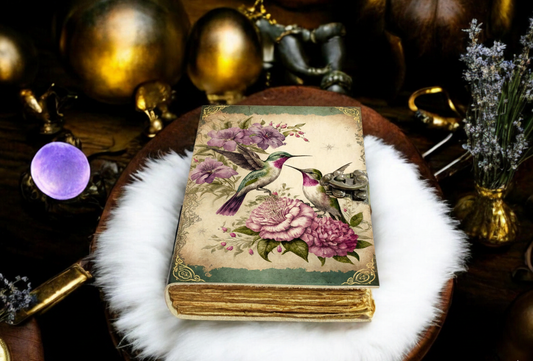 Hummingbird Leather Journal