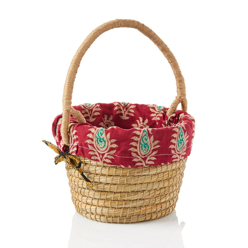 Mini Handled Chindi Easter Basket