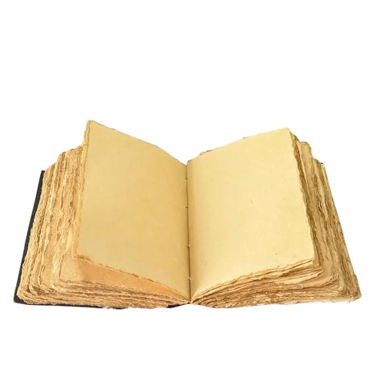 Mother of Earth Handmade Vintage leather journal Grimoire
