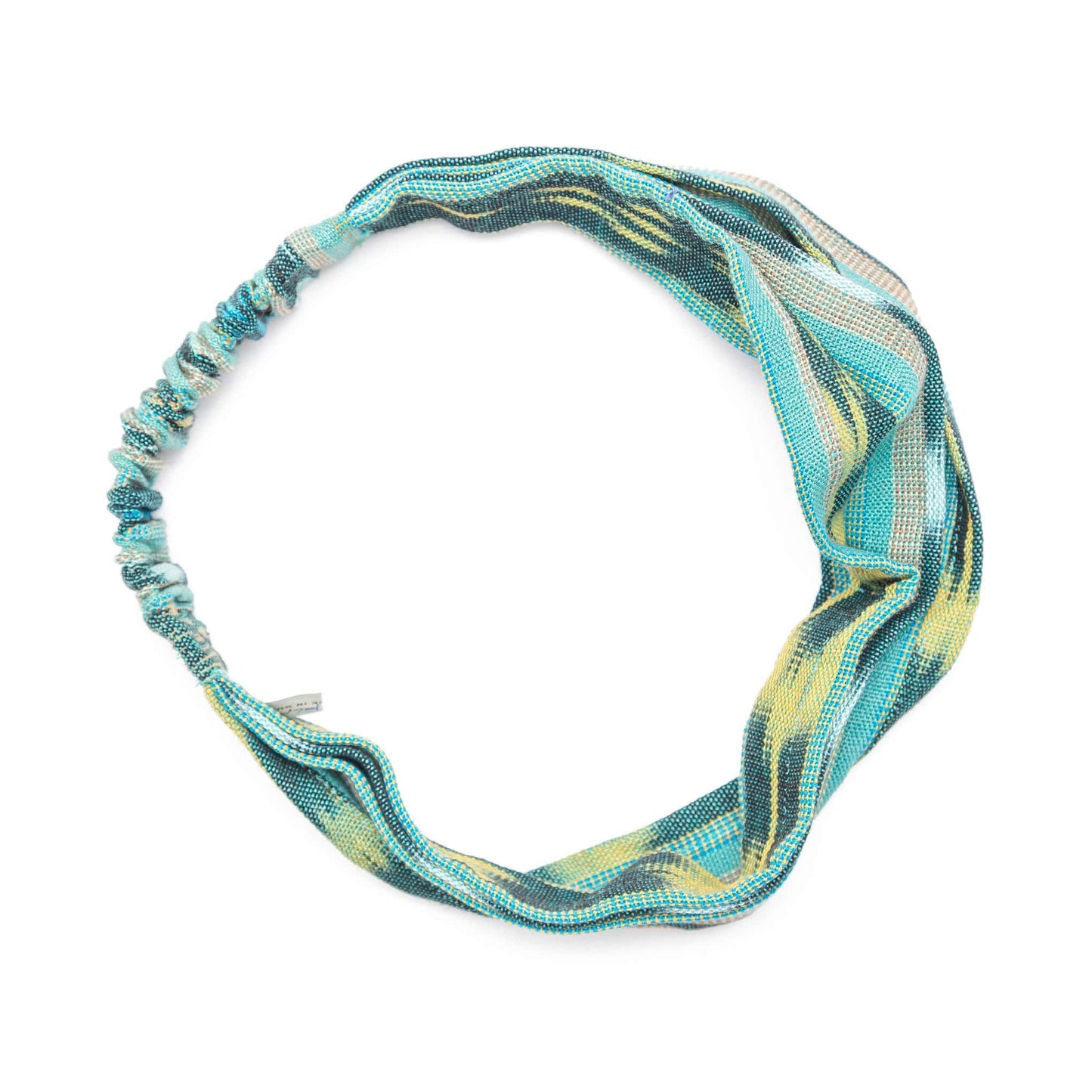 Boho Headband: Green Jaspe