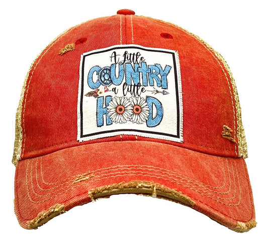 A Little Country A Little Hood Trucker Hat Baseball Cap