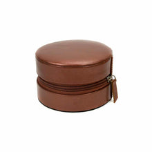 Load image into Gallery viewer, Leather Jewelry Box - Round
