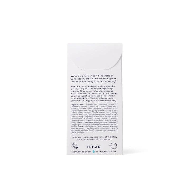 HiBAR Solid Oil Cleanser/Makeup remover