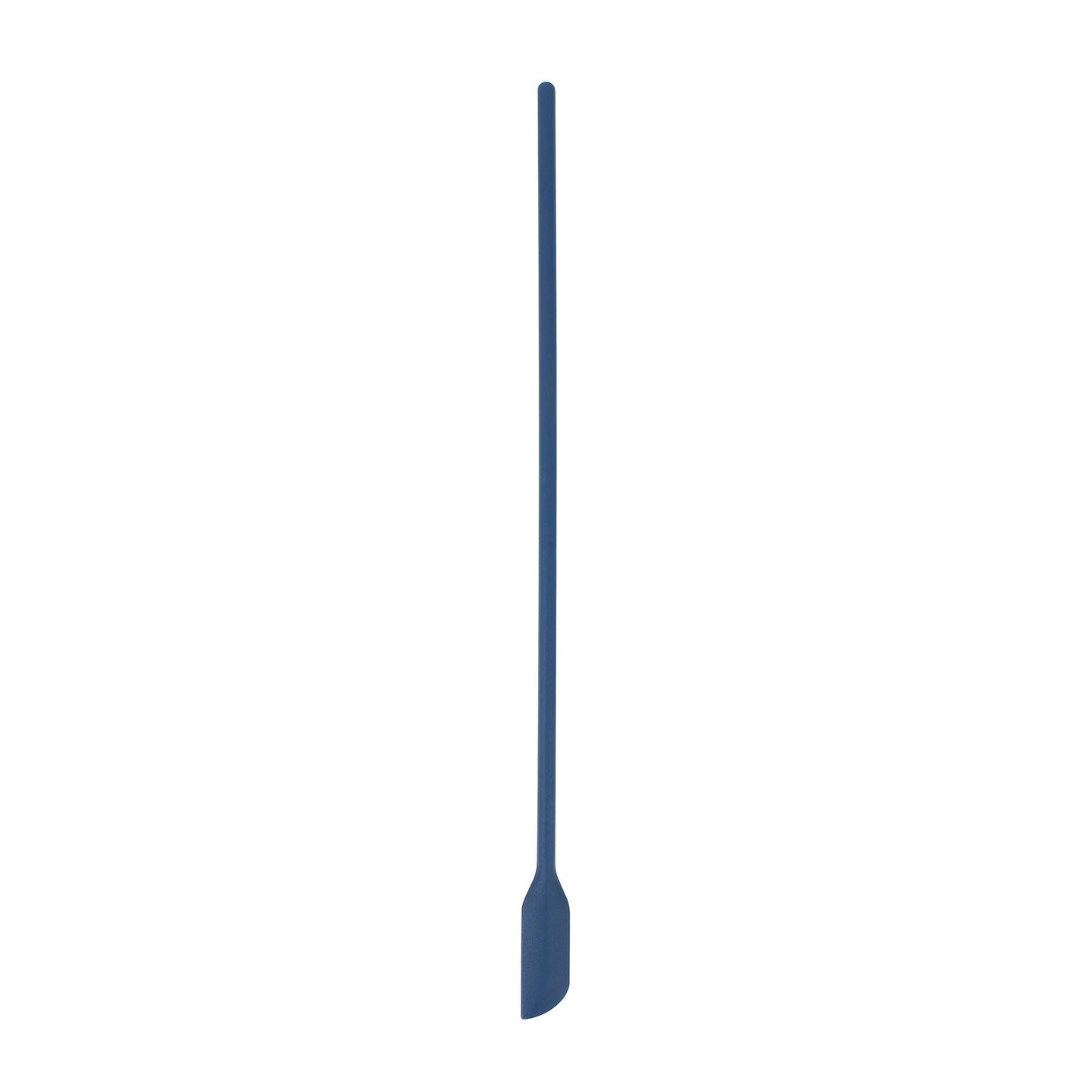 Fox Run Tiny Silicone Spatula Jar Scraper, Navy, 12"