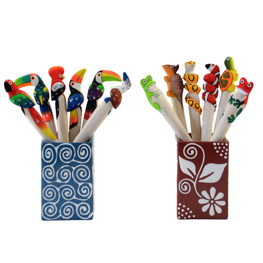 Colorful Balsa Animal Pens