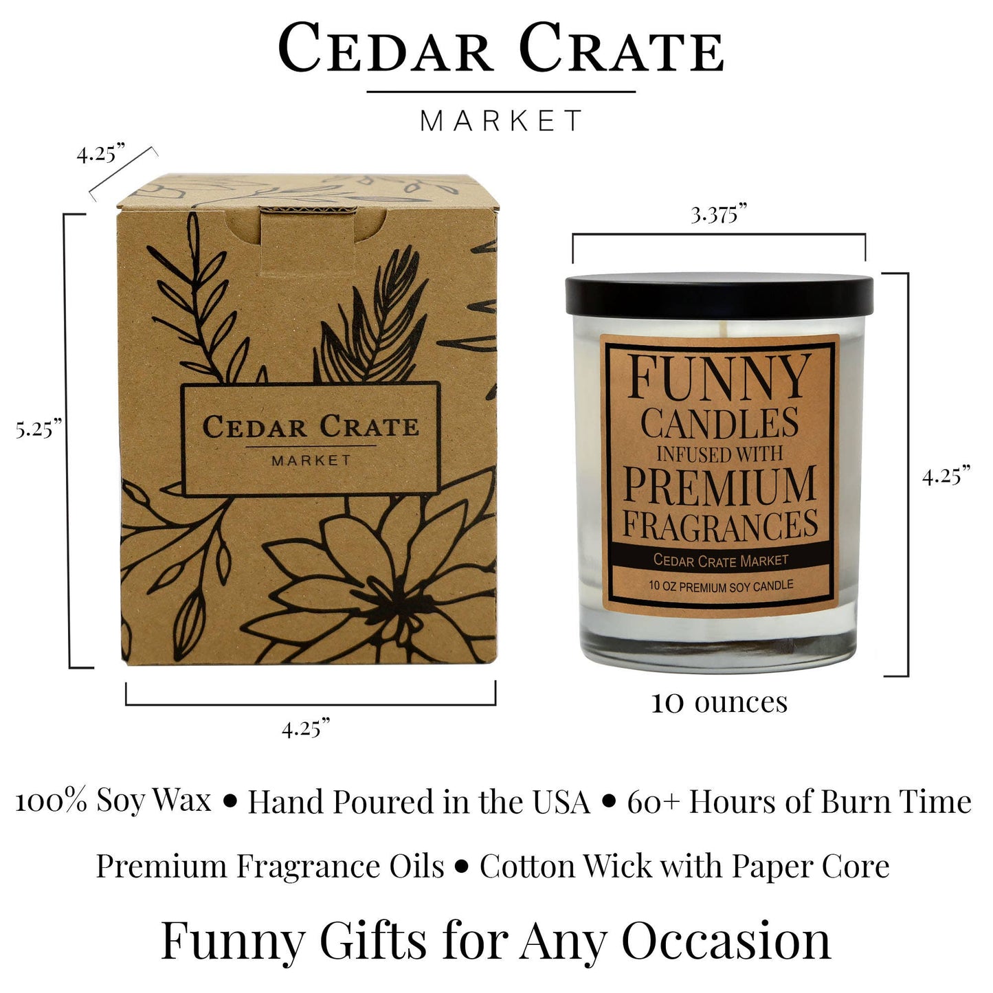 Good Friends are Like Stars | Exotic Orange Blossom 100% Soy