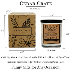You're An Awesome Wife Keep That Shit Up | 100% Soy Wax Candle