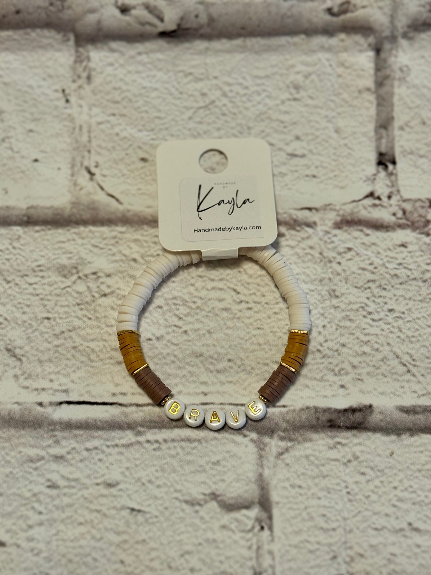 Brave friendship bracelet