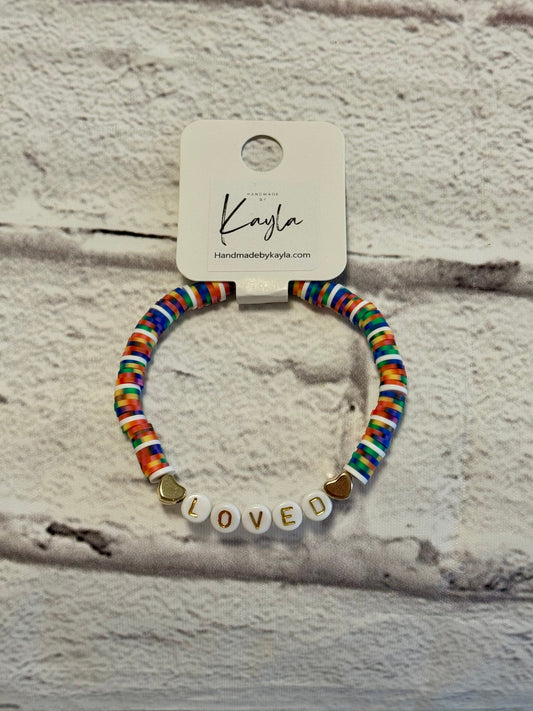 Loved friendship bracelet