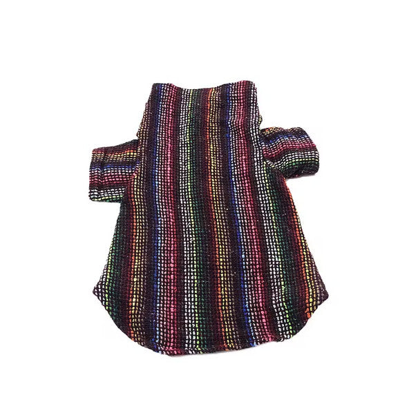Baja Hoodie Dog Jacket Striped Pullover