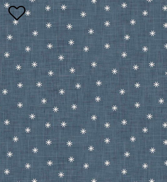 Navy with little stars headband