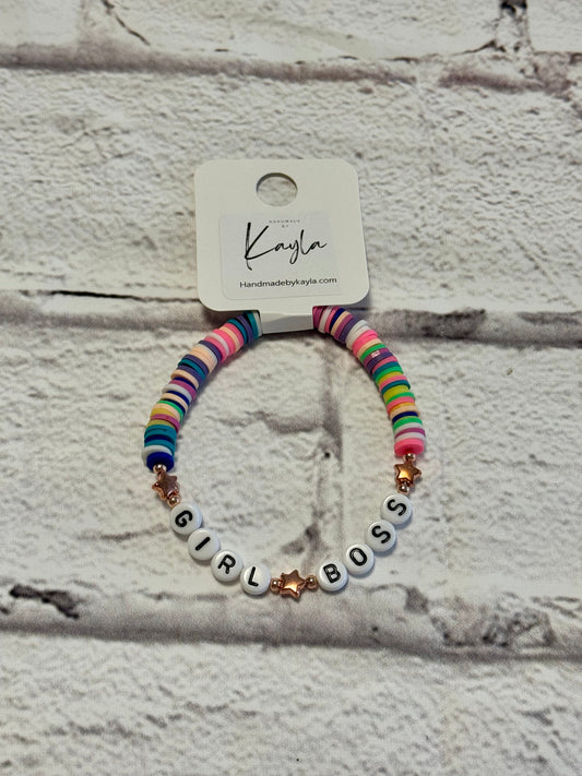 Girl boss friendship bracelet