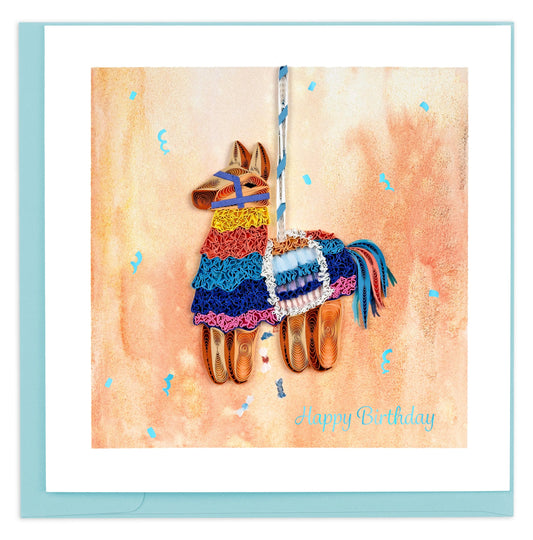 Birthday Pinata  Greeting Card