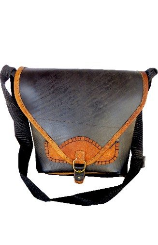 Recycled Rubber Cross Body