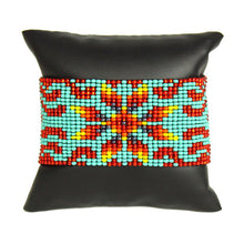 Load image into Gallery viewer, Sunburst Glass Crystal Beads Bracelet Native Design
