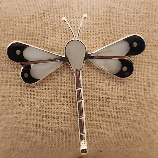 Dragonfly Motif Brooch