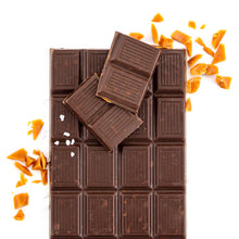 Load image into Gallery viewer, Chocolate Bar Dark Caramel Crunch w/Sea Salt Organic
