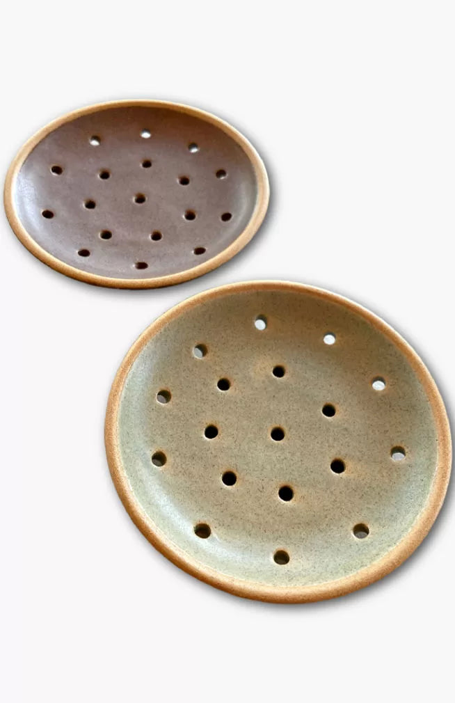Ceramic Soap Dish (Round)