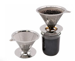 Stainless Steel Pour Over Drip Coffee Lid