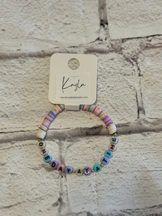 One day at a time, friendship bracelet