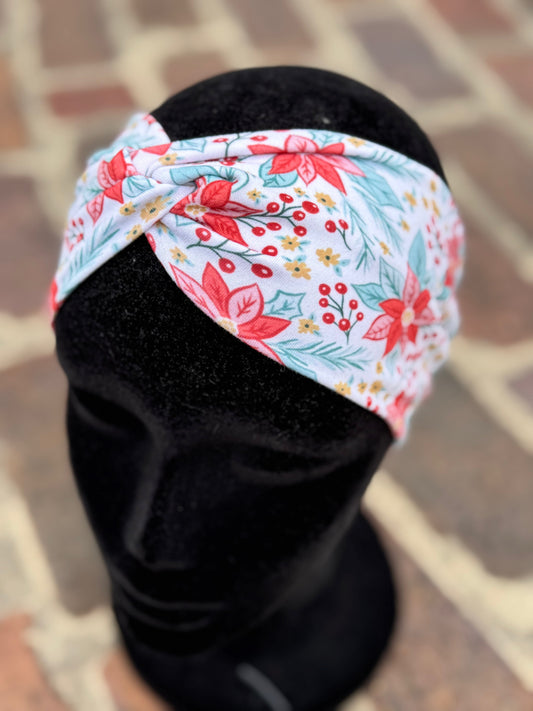 Poinsettia Headband