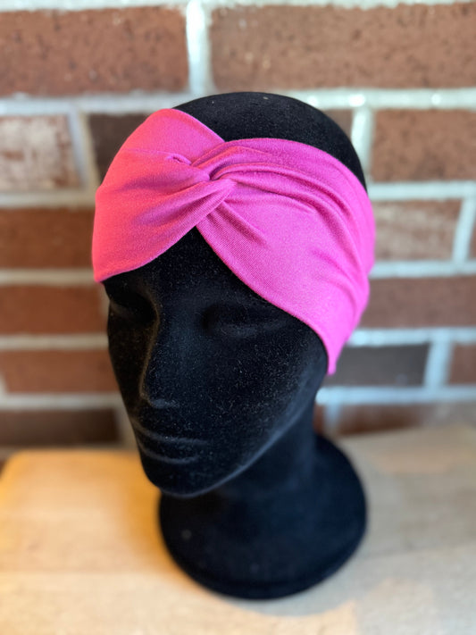 Magenta headband