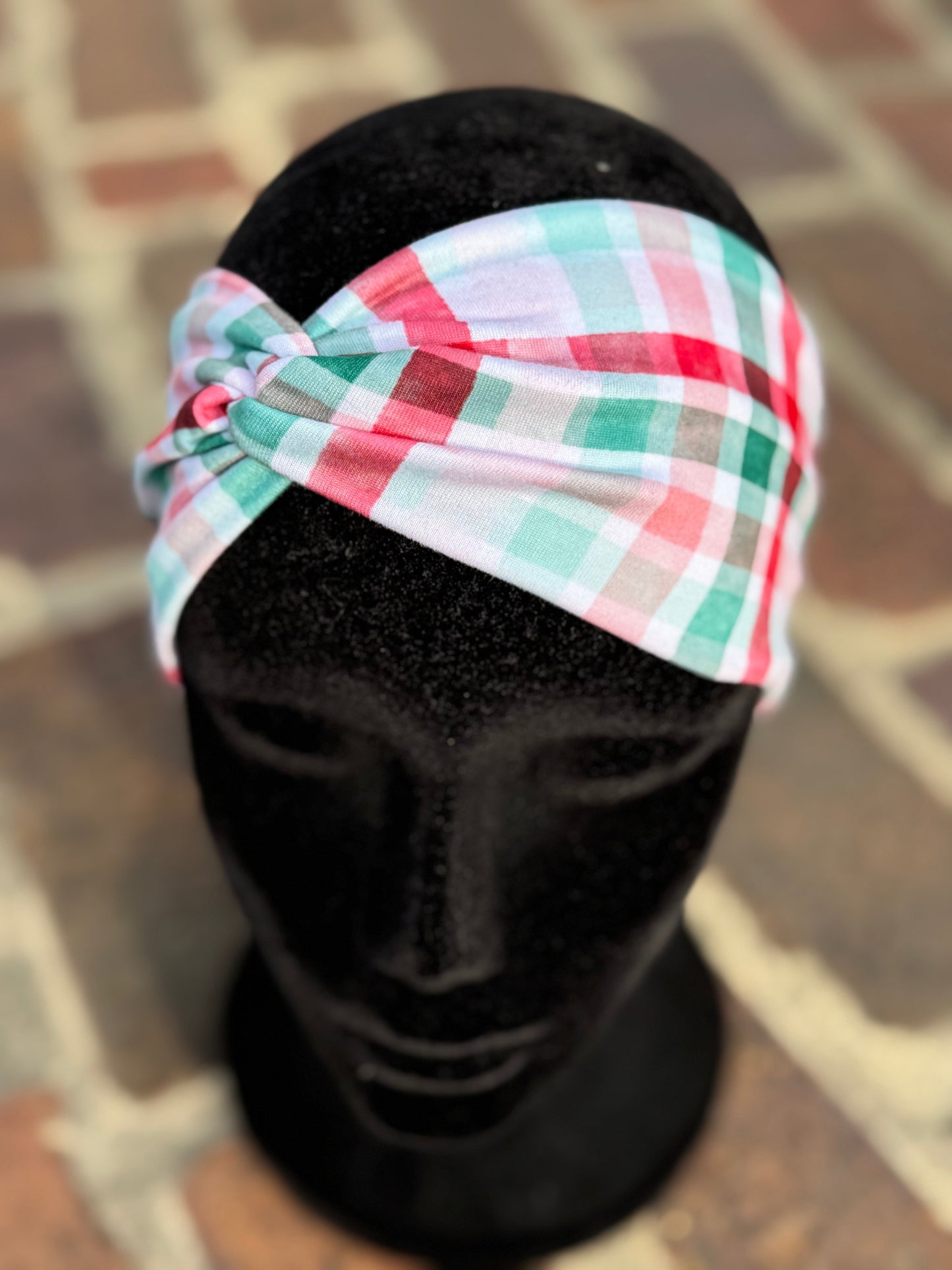 Pink and Green plaid