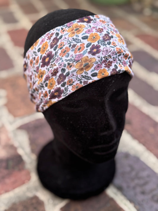 Fall Flowers Headband
