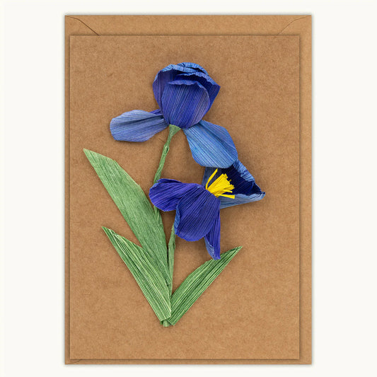 Iris Handmade Card