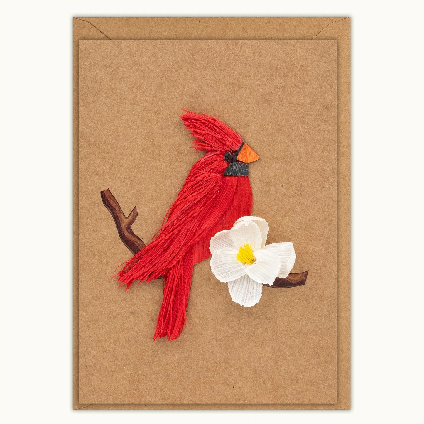 Cardinal Handmade Card