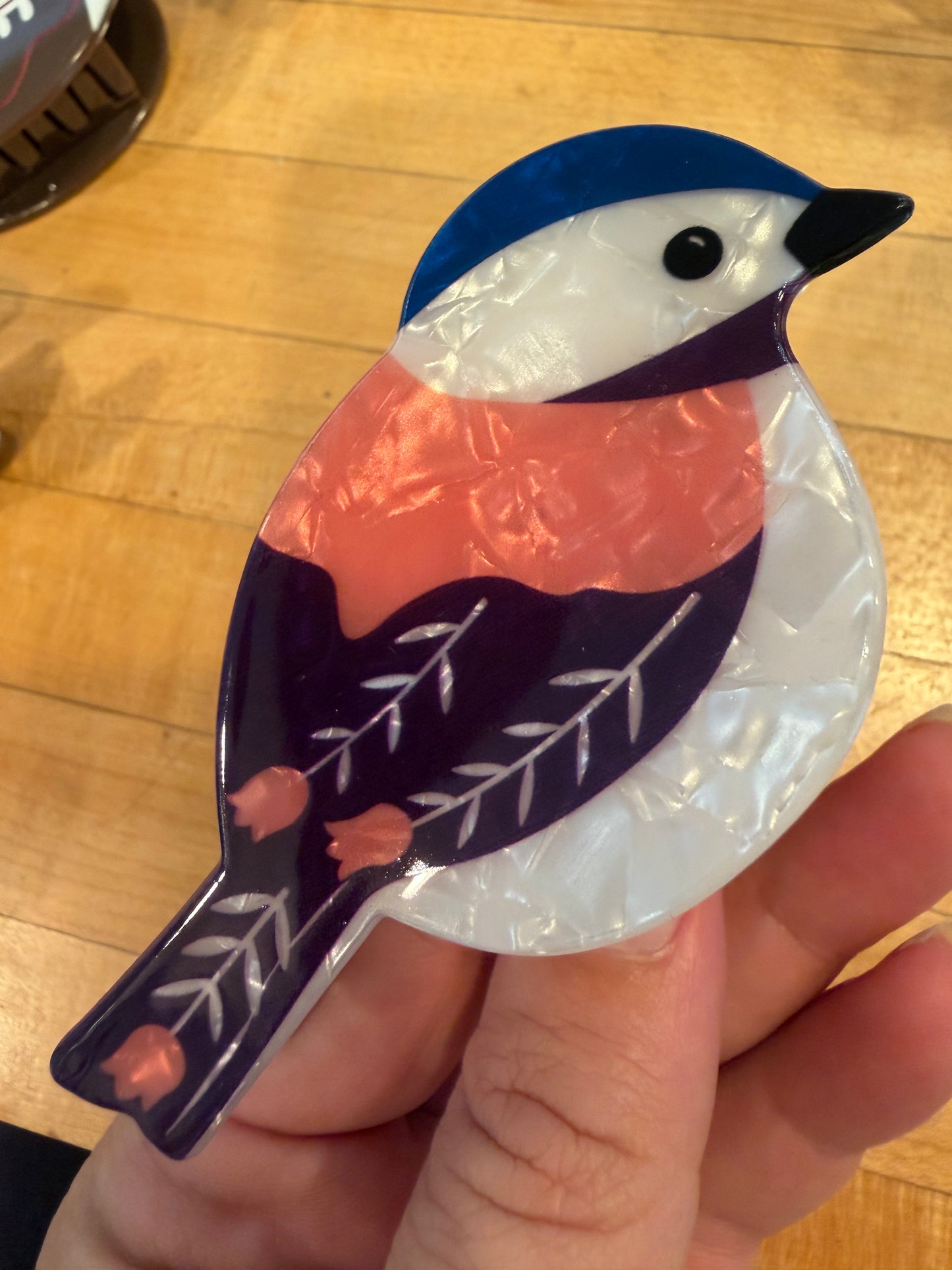 Bird hair clip