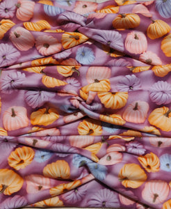 Pastel pumpkins headband