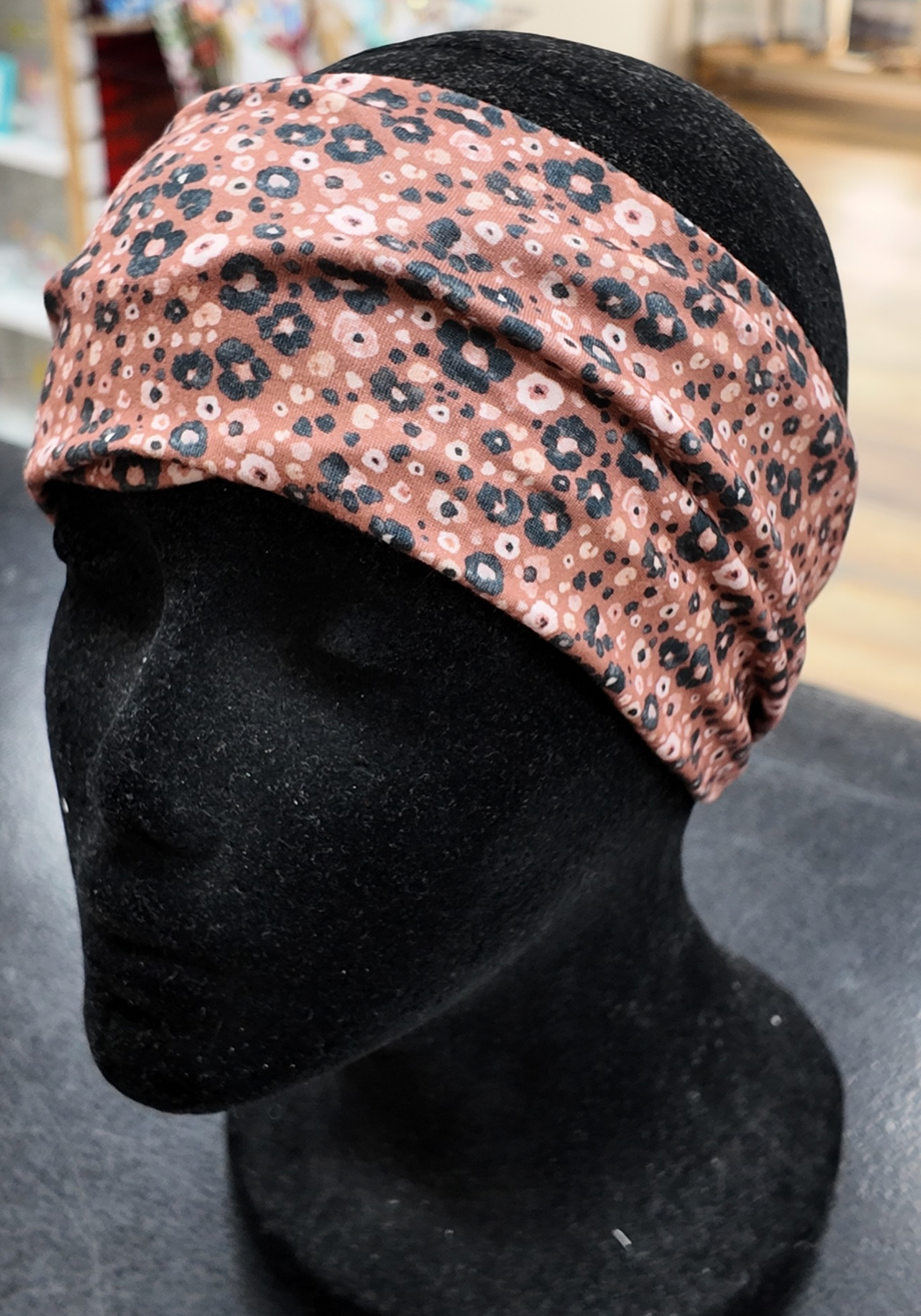 Brown Cheetah Headband