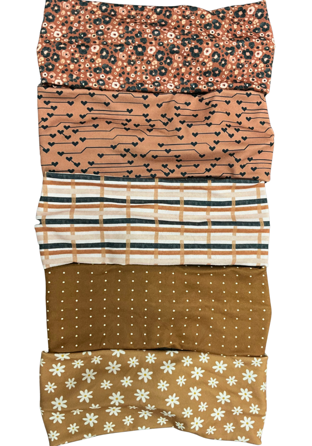 Brown dots Headband