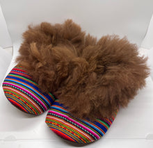Load image into Gallery viewer, Alpaca Colorful Manta Fabric Slippers Multicolor Unisex

