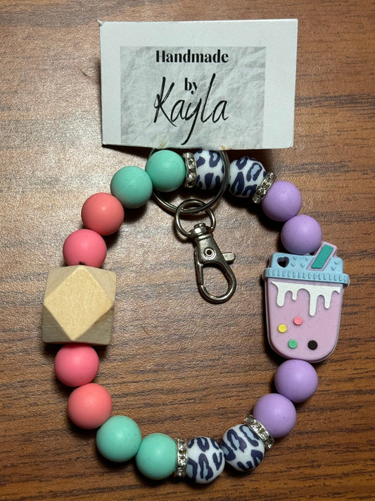 Bubble tea Wristlet