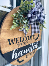 Load image into Gallery viewer, Haunted House  Door Hanger
