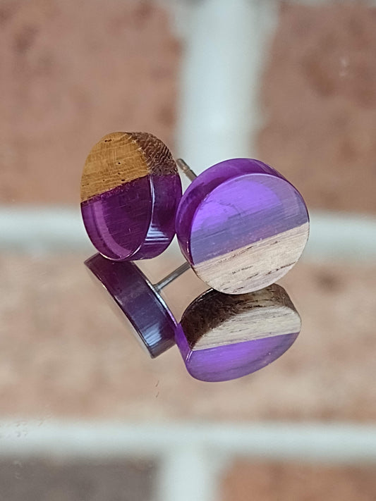 Purple w/ wood